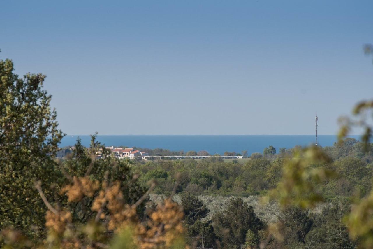 Apartment Bruneta 1 With Sea View Tar-Vabriga ภายนอก รูปภาพ